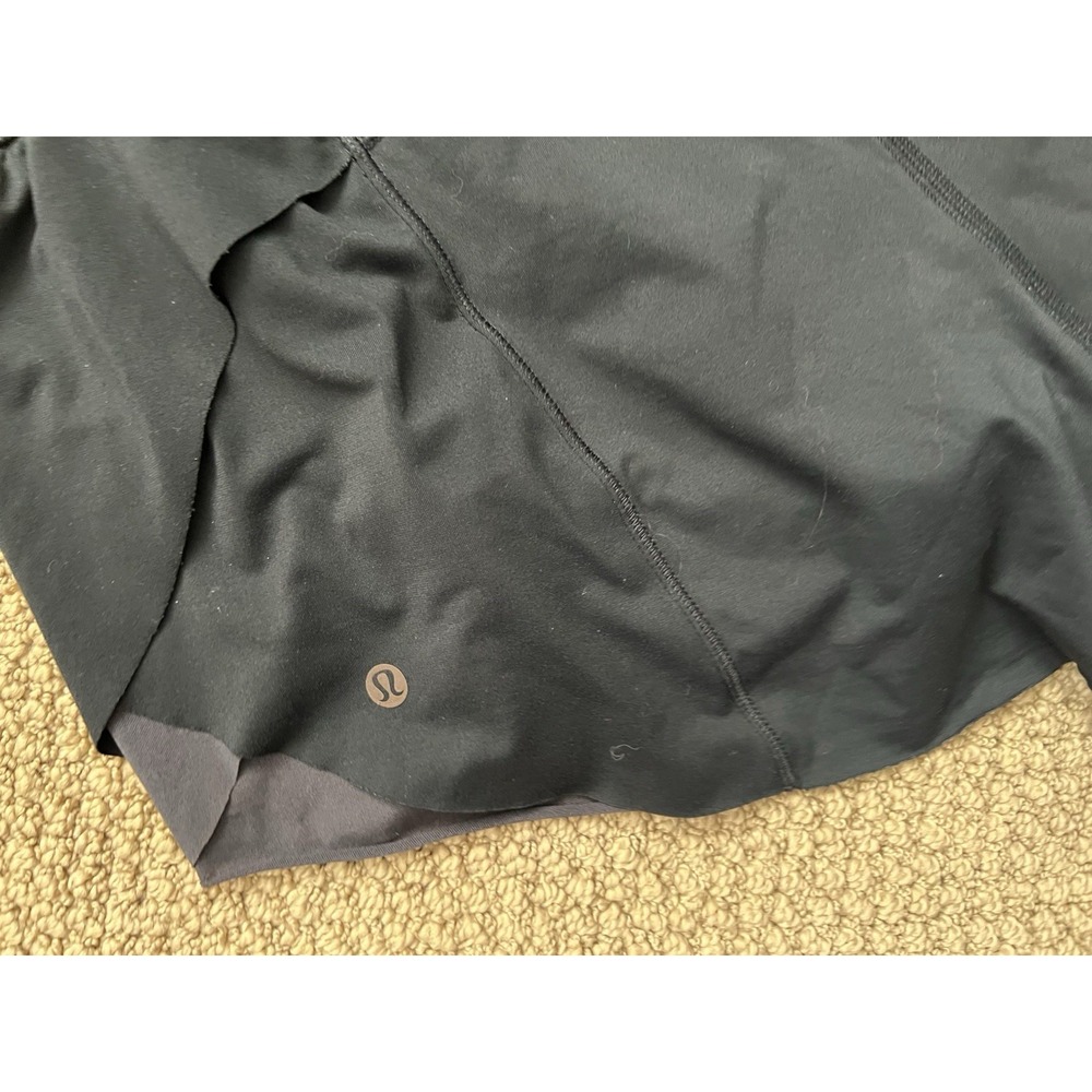 Lululemon Speed Up Women's 2.5" Black Running Shorts - Picture 4 of 9
